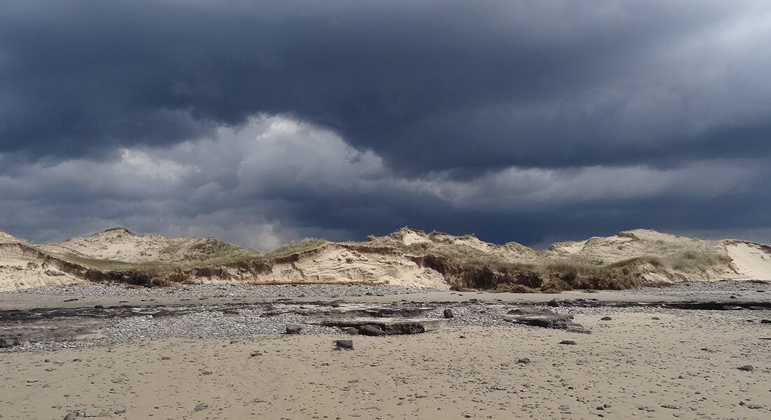 La plage d'Hatainville