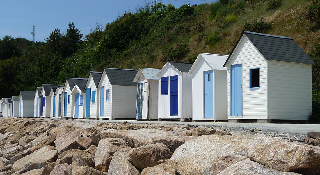 Les cabines de plage